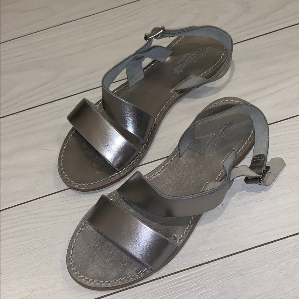 Madewell silver sandals